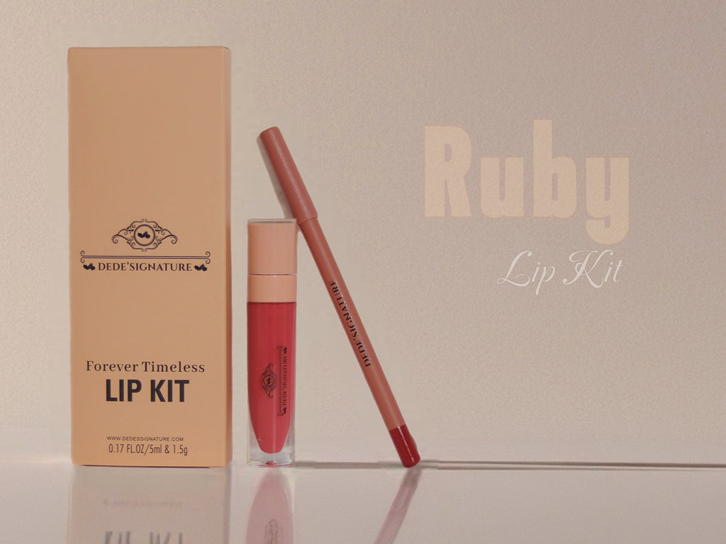 Fleur & Blush | Ruby Bloom Lip Duo