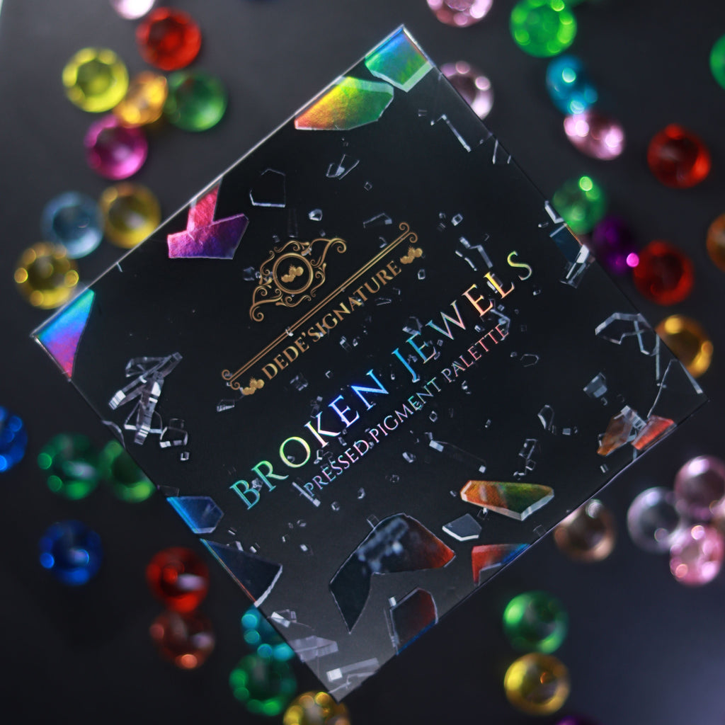 Fleur & Blush | Jewel Bloom Eyeshadow Palette — Broken Jewels
