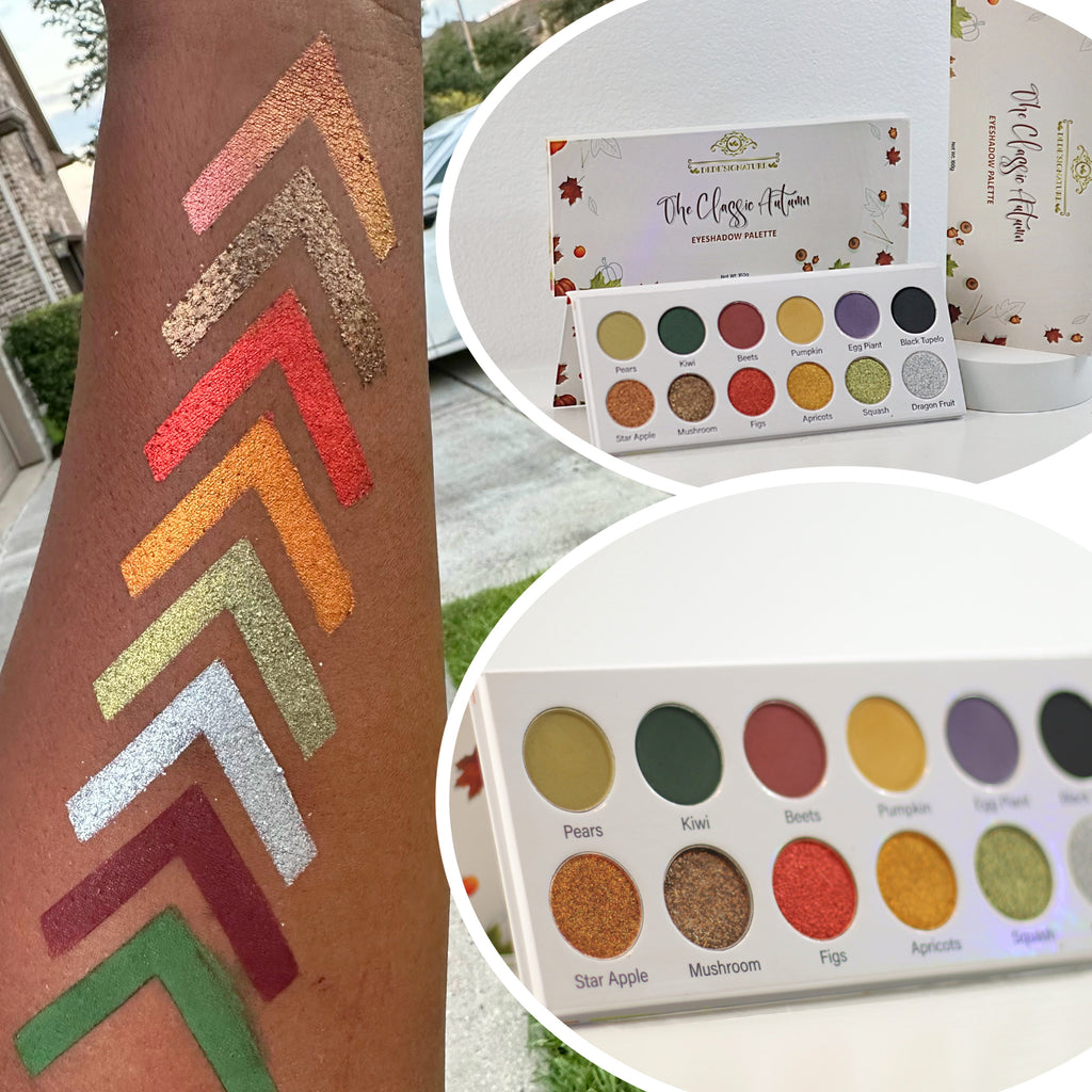 Fleur & Blush | Autumn Petals Eyeshadow Palette — Classic Autumn