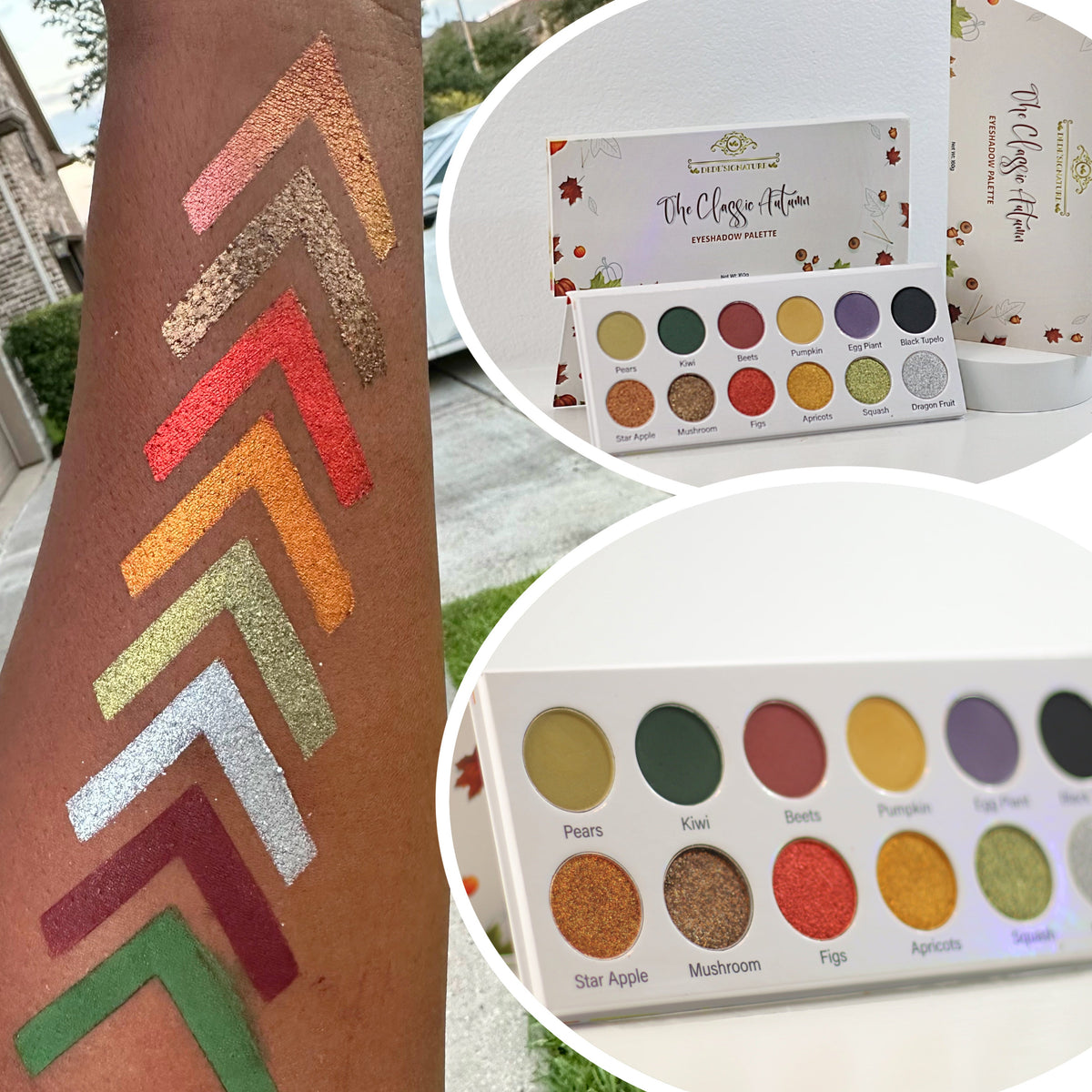 Fleur & Blush | Autumn Petals Eyeshadow Palette — Classic Autumn