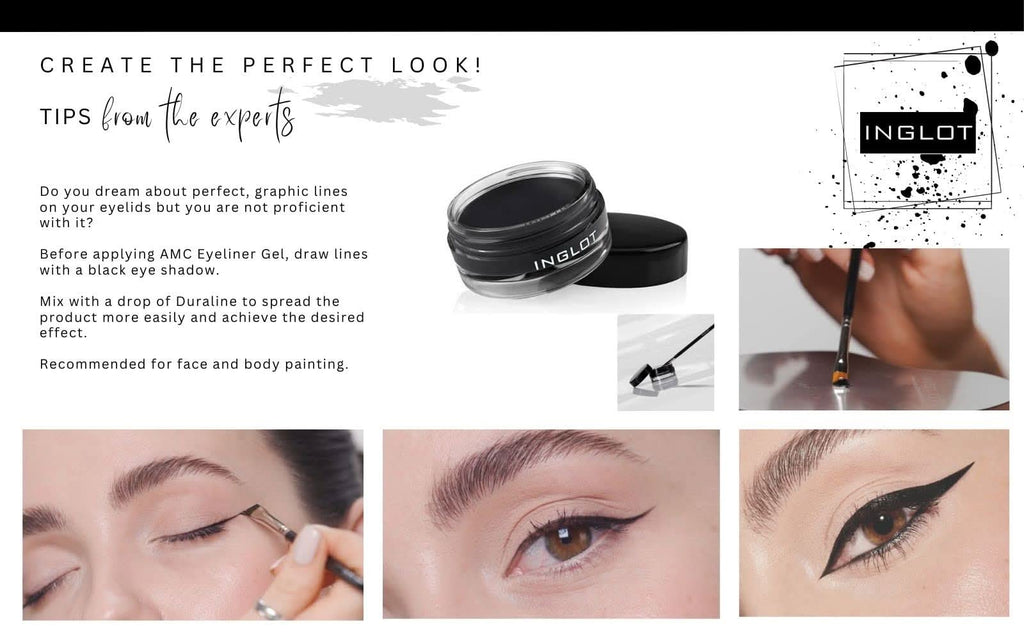 Fleur & Blush | Petal Artistry Liner Trio — INGLOT AMC 77, 90 & 30T