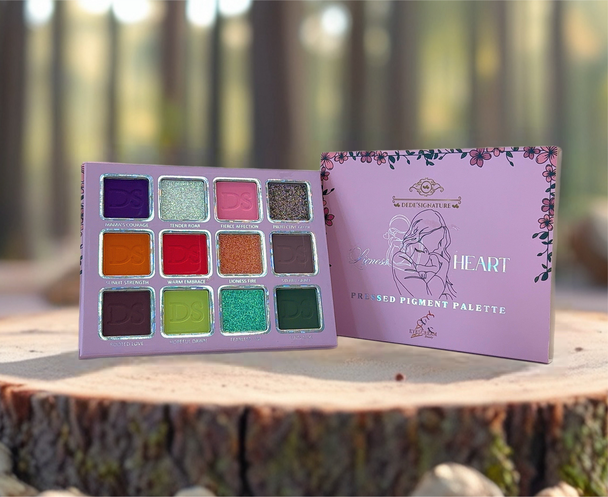 Fleur & Blush | Wild Bloom Pressed Pigment Palette — Lioness Heart