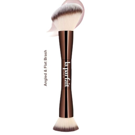Fleur & Blush | Petal Blend Dual-Ended Kabuki Brush