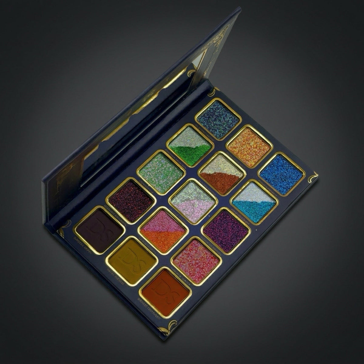 Fleur & Blush | Prismatic Bloom Pressed Pigment Palette — Chrome Vol. 3