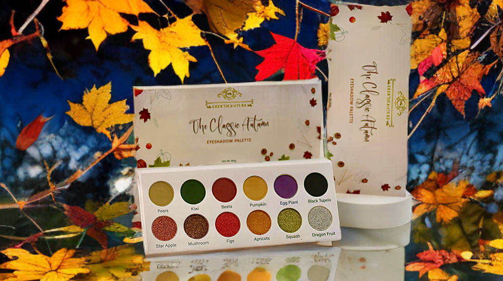 Fleur & Blush | Autumn Petals Eyeshadow Palette — Classic Autumn