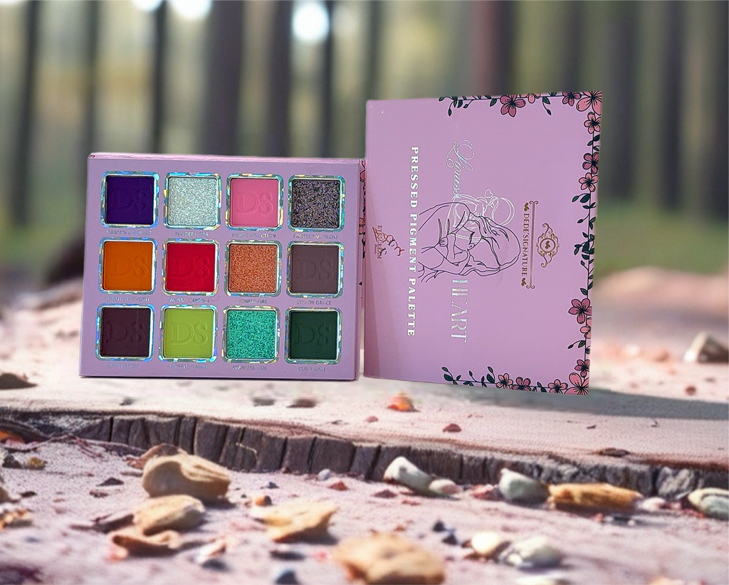 Fleur & Blush | Wild Bloom Pressed Pigment Palette — Lioness Heart