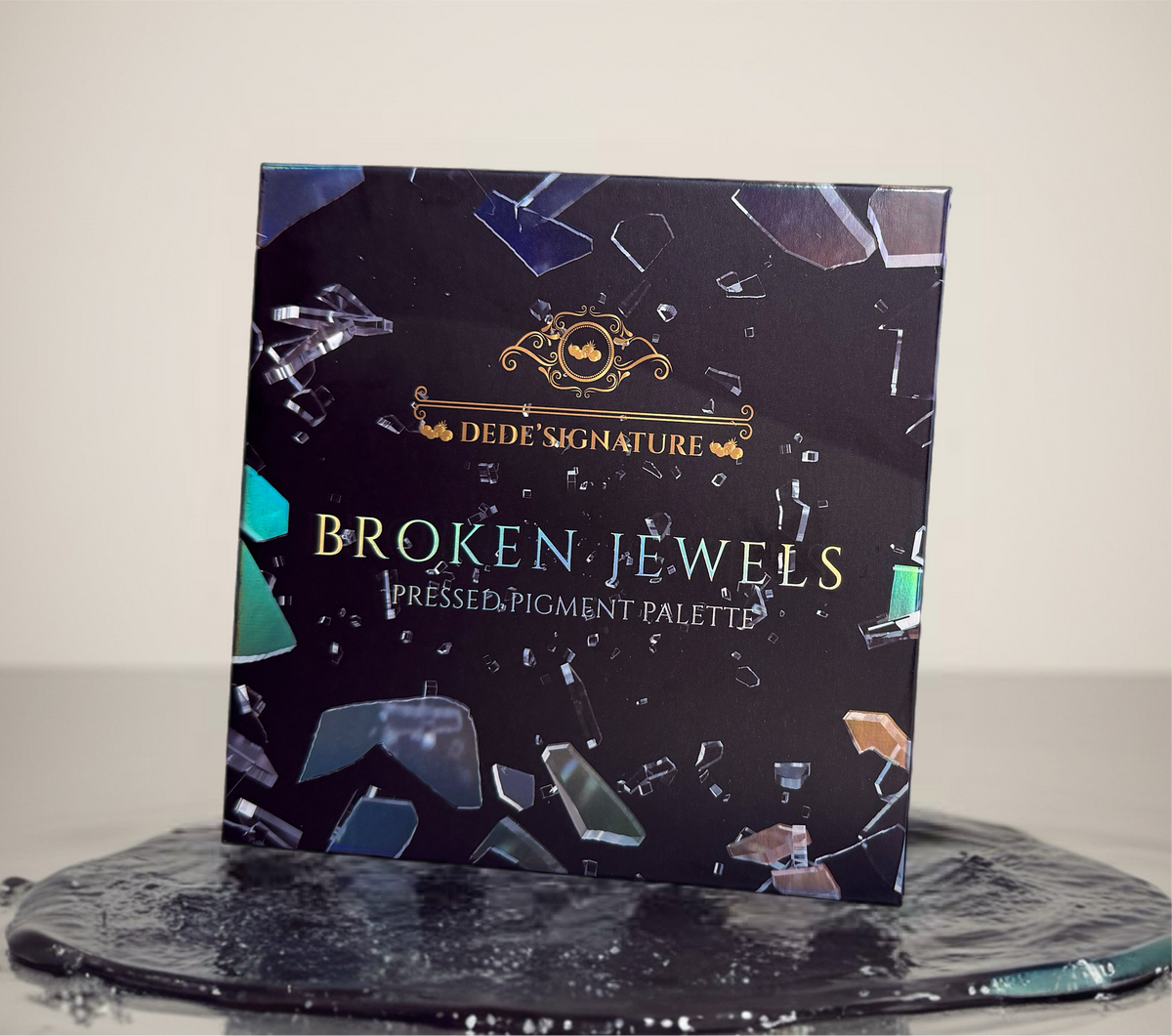 Fleur & Blush | Jewel Bloom Eyeshadow Palette — Broken Jewels