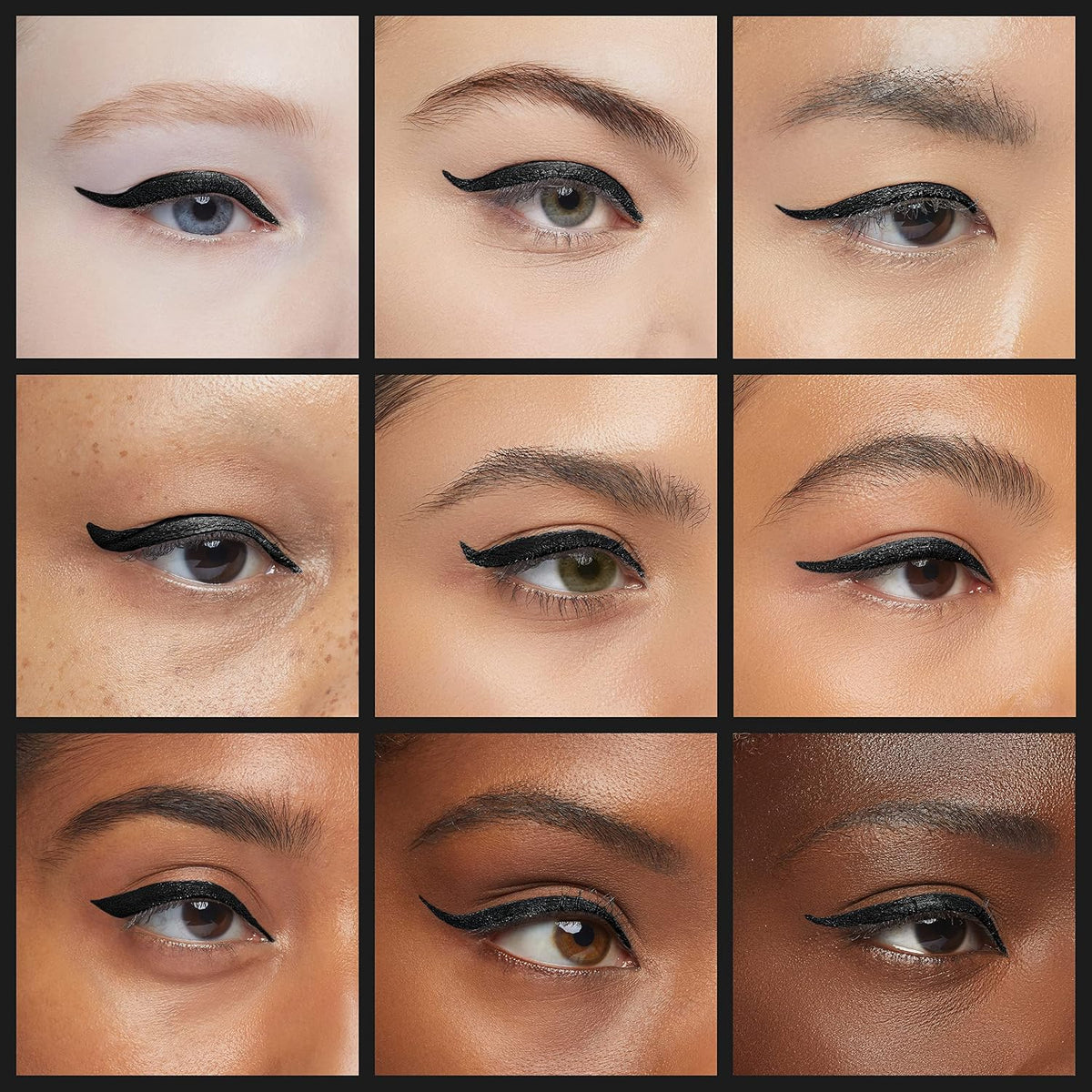 Fleur & Blush | Petal Noir Gel Liner — INGLOT AMC 77