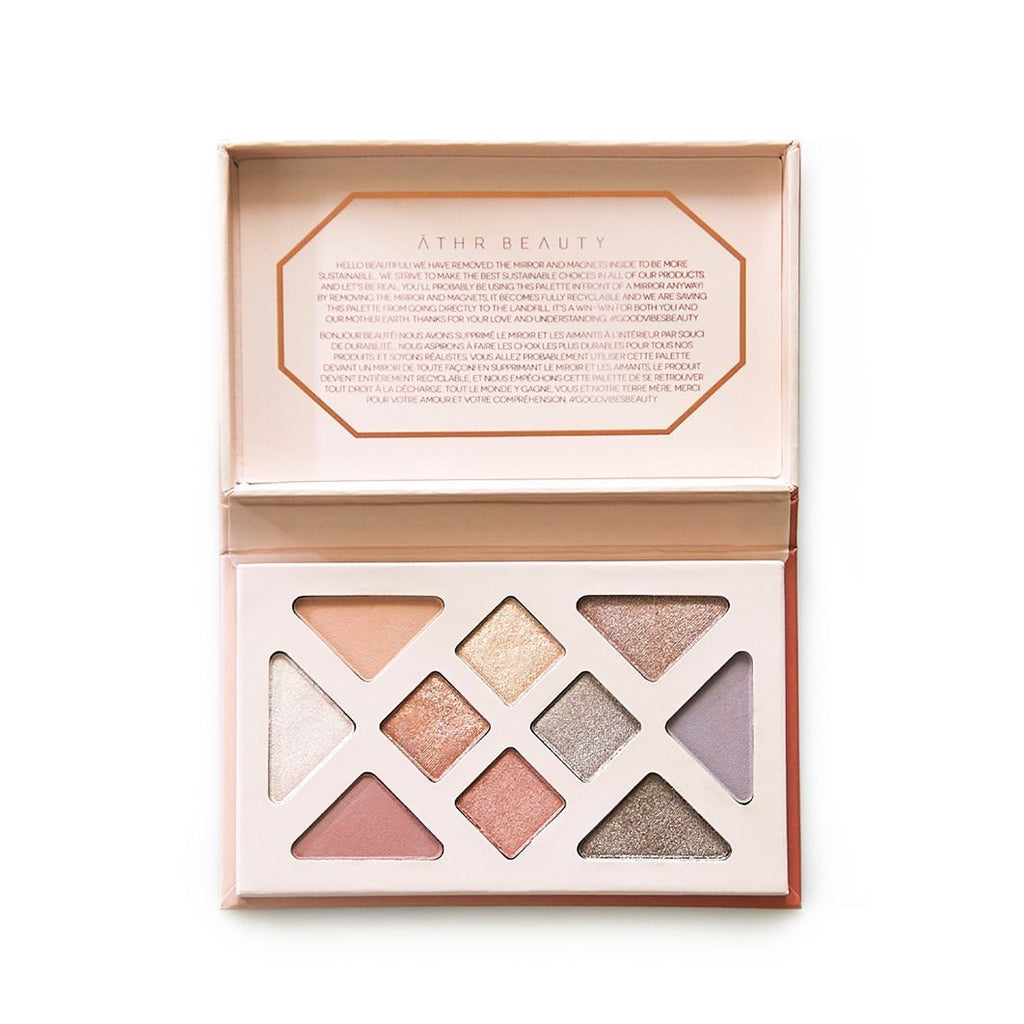 Fleur & Blush | Rose Reverie Eyeshadow Palette — ĀTHR Rose Quartz
