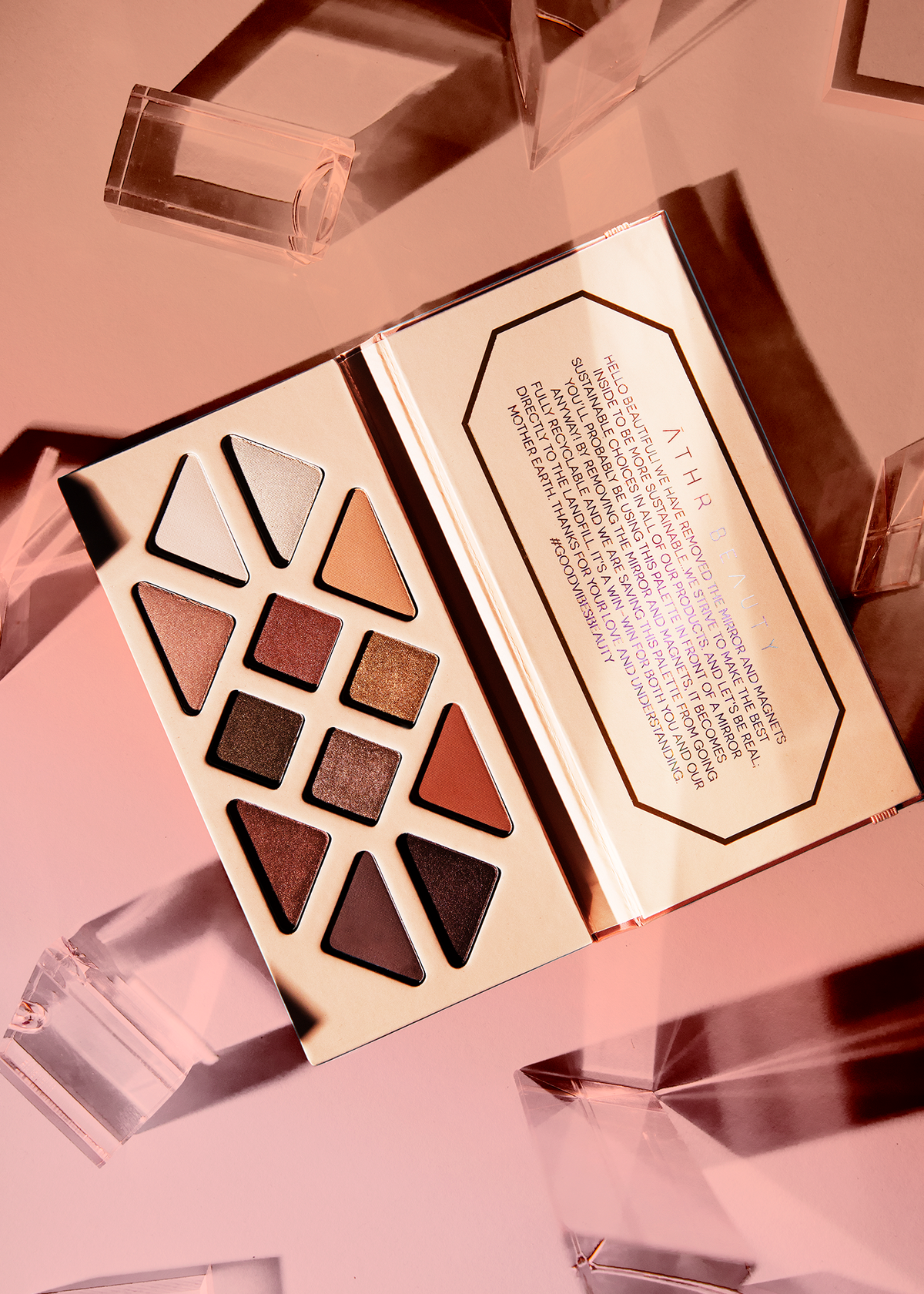 Fleur & Blush | Solstice Bloom Eyeshadow Palette — ĀTHR Summer Solstice