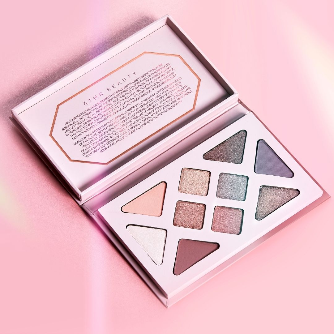 Fleur & Blush | Rose Reverie Eyeshadow Palette — ĀTHR Rose Quartz