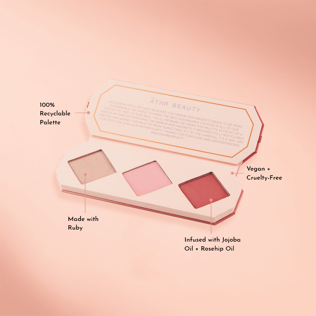 Fleur & Blush | Crystal Bloom Cheek Trio - Fleur & Blush
