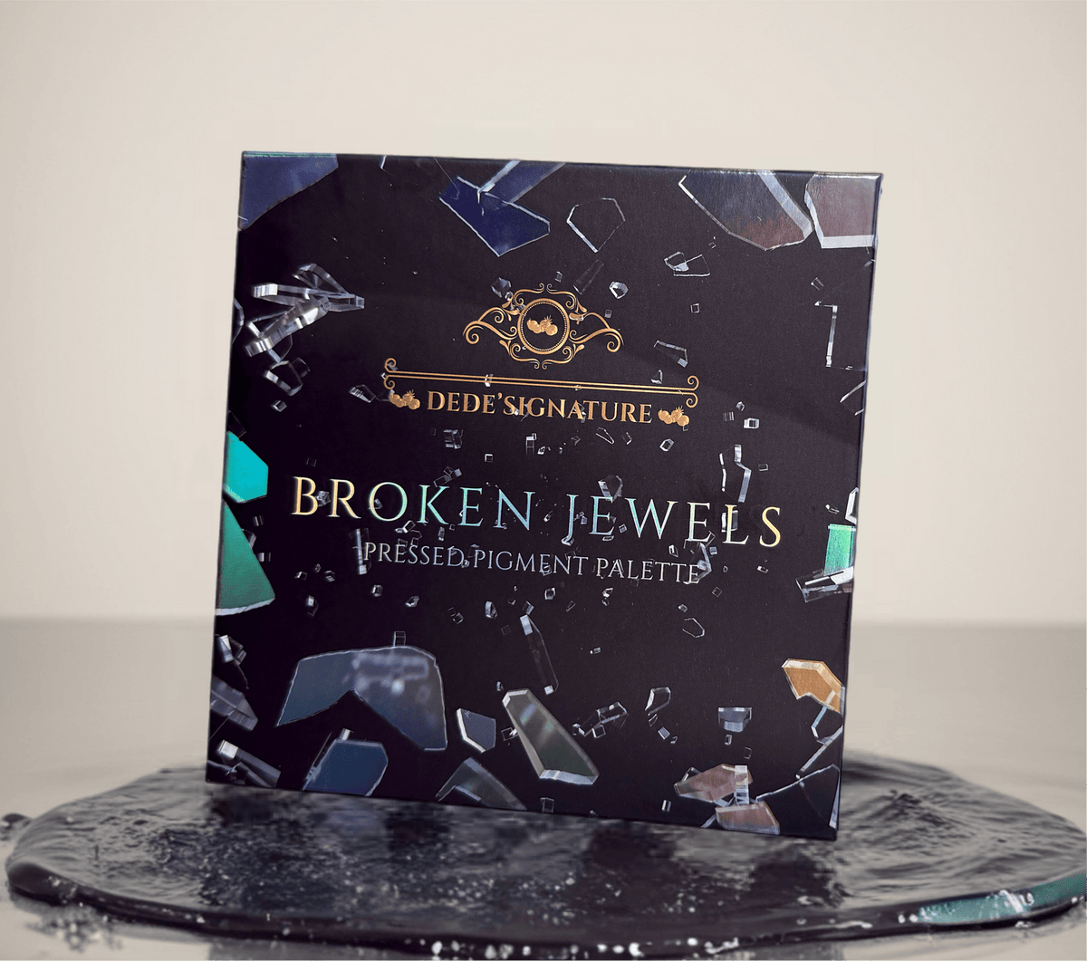 Fleur & Blush | Jewel Bloom Eyeshadow Palette — Broken Jewels - Fleur & Blush