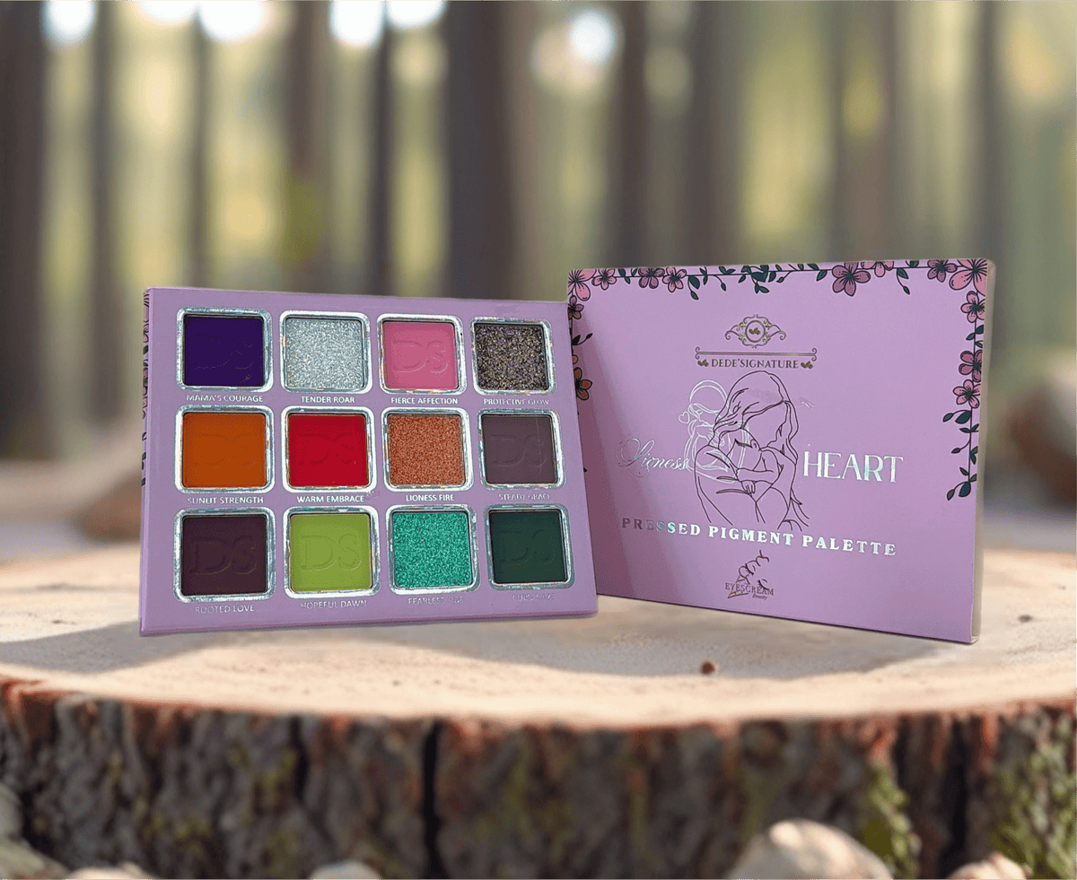 Fleur & Blush | Wild Bloom Pressed Pigment Palette — Lioness Heart - Fleur & Blush